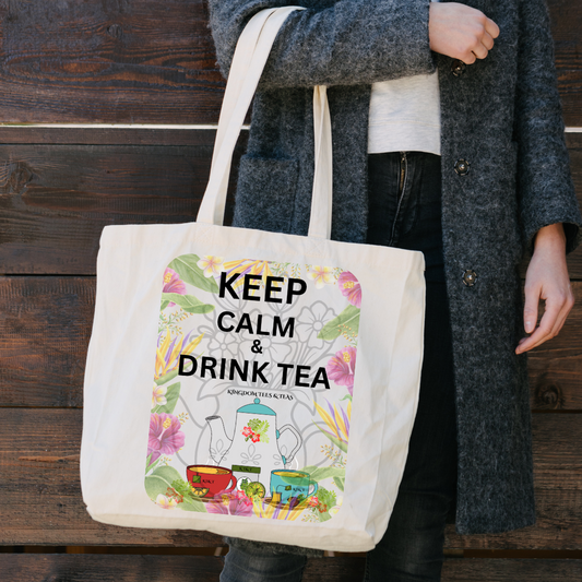 Keep Calm and Drink Tea Tote